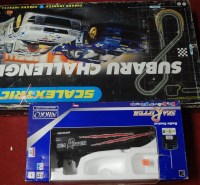 Lot 645 - A Scalextric Subaru Impreza boxed set sold...