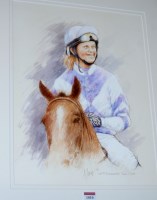 Lot 1010 - A Farly - The 339th Newmarket town plate, ink...