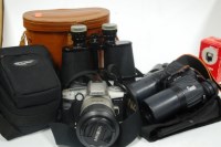Lot 497 - A Minolta Dynax 4 camera in outer case...