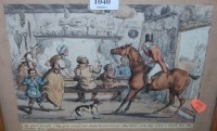 Lot 1040 - After Henry Alken - two coloured sporting...