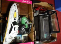 Lot 633 - Two trays of mixed modern issue diecast, to...
