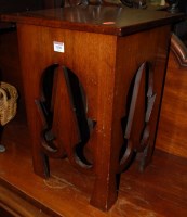 Lot 1180 - An Edwardian walnut occasional table, the...