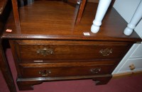 Lot 1236 - An oak media unit, having a rectangular top...