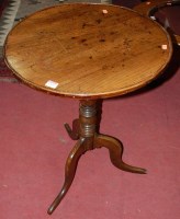 Lot 1269 - A George III provincial elm and fruitwood...
