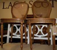 Lot 1274 - A pair of late 19th century French giltwood...