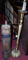 Lot 1145 - An early 20th century painted and giltwood...