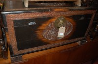 Lot 1211 - A mid-20th century carved camphor wood blanket...