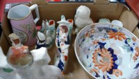 Lot 36 - A box of miscellaneous items to include large...