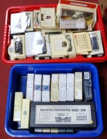 Lot 52 - Two boxes of assorted boxed modern issue...