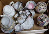 Lot 54 - A box of miscellaneous items to include modern...