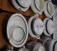 Lot 65 - A Royal Doulton part dinner service in the...