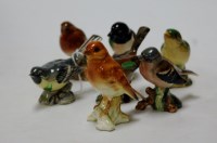 Lot 95 - A collection of six various Beswick bird...
