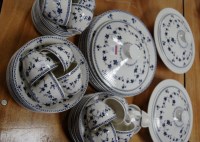 Lot 101 - A Royal Doulton part tea and dinner service in...