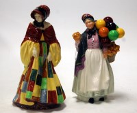 Lot 135 - A Royal Doulton figurine Biddy Penny Farthing...
