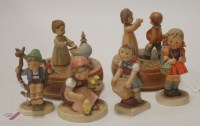 Lot 156 - A Goebel figure of the Chick-Girl; together...