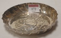 Lot 172 - A late Victorian silver bonbon dish, repousee...
