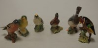 Lot 193 - Six Beswick bird figures, to include;...