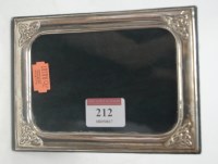 Lot 212 - A modern silver mounted easel photograph frame,...