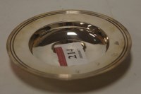 Lot 214 - A modern silver armada dish by Garrard's of...