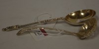 Lot 263 - A late Victorian silver apostle spoon, London...