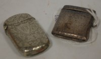 Lot 267 - A late Victorian silver vesta having all over...