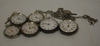 Lot 276 - A circa 1900 engraved silver cased open faced...