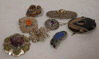 Lot 284 - An early 20th century silver mounted and...
