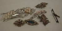 Lot 286 - An early 20th century ladies silver and seed...