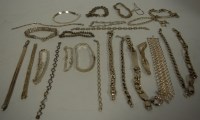 Lot 293 - A large collection of assorted mainly silver...