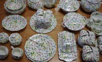 Lot 60 - An extensive Queens bone china part tea and...