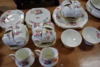 Lot 63 - A Coalport part tea service in the Junetime...