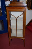Lot 1410 - An Edwardian mahogany and satinwood strung...