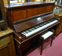 Lot 1423 - An early 20th century upright piano by J&J...