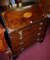 Lot 1212 - An early 19th century mahogany and satinwood...