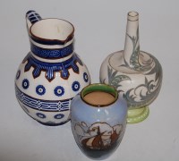 Lot 177 - A small Royal Doulton vase, the light blue...
