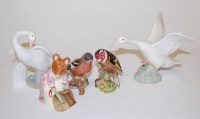 Lot 184 - A Beswick figure of a goldfinch, No.2273;...