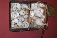 Lot 74 - Two boxes of miscellaneous items to include;...