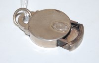 Lot 245 - A late Victorian silver novelty vesta case, in...