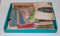 Lot 269 - A box of assorted mainly WWII related ephemera...