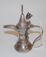 Lot 273 - An early 20th century eastern white metal...