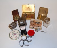 Lot 287 - A collection of miscellaneous items to include;...