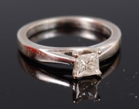 Lot 311 - A Canadian Ice 18ct white gold diamond...