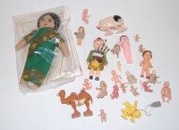 Lot 353 - An Indian Shanta doll; together with various...