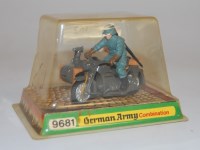 Lot 362 - A Britains model of a German Army combination...