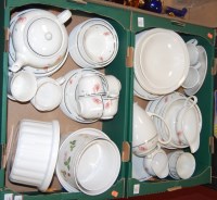 Lot 383 - A modern Johnson Bros Summerfields 8-place...