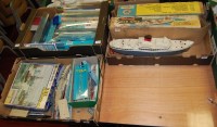 Lot 397 - A boxed Triang Scammell cargo ship; together...