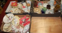 Lot 417 - Three boxes of miscellaneous china to include...