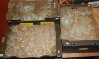 Lot 420 - Three boxes of miscellaneous glassware to...