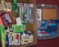 Lot 423 - Two boxes of assorted boxed modern issue...