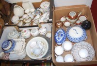 Lot 426 - Three boxes of miscellaneous china to include...